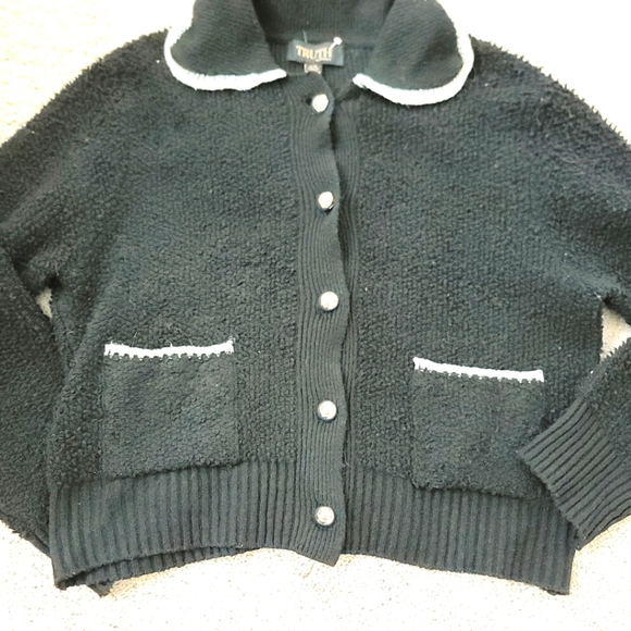 NWT TRUTH Cardigan Sweater L - Picture 2 of 10